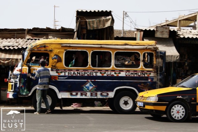 Car Rapide in Dakar, Senegal