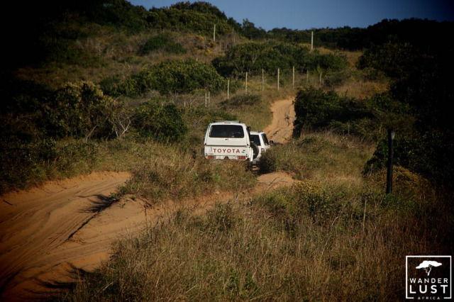 Geländefahrten durch die Sanddünen in Ponta D'Ouro in Mosambik