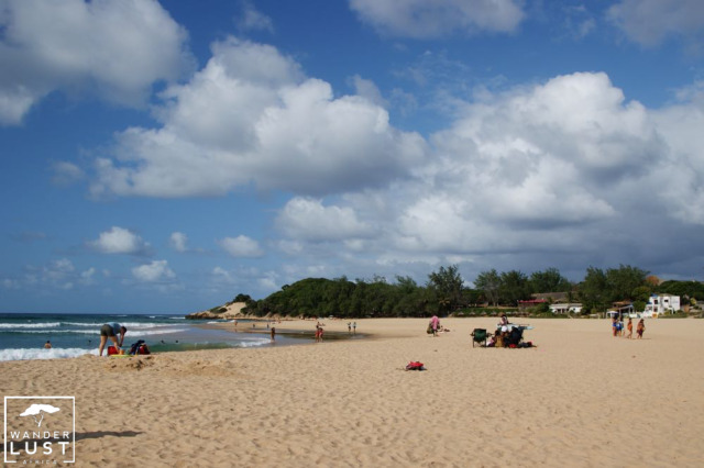 Tofo Beach in Mosambik