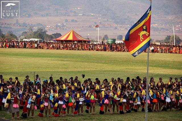 Reed Dance in Swaziland