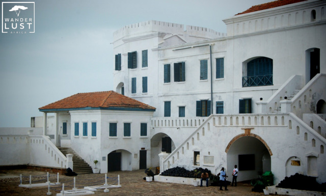 Cape Coast Castle in Ghana, West Africa
