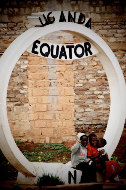 Wandern zum Äquator in Uganda