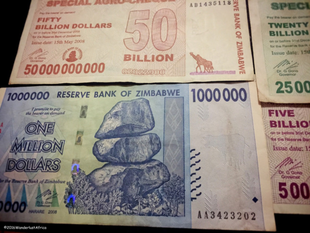 Zimbabwean Dollar, Zimbabwe